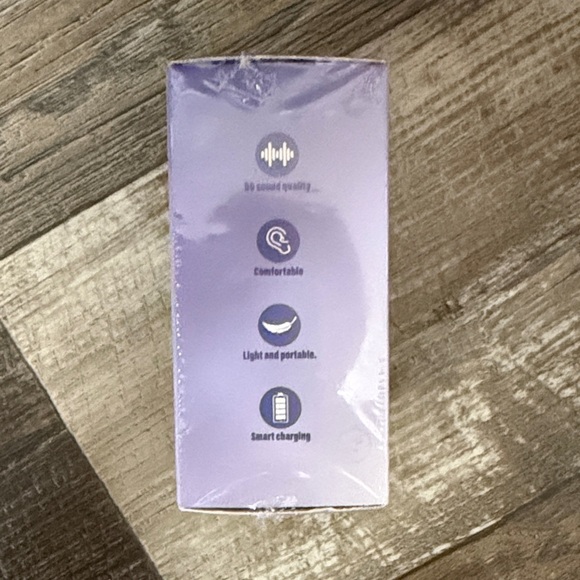 Crystal Open Wear Stereo Over-Ear Headphones - Purple - Picture 2 of 4